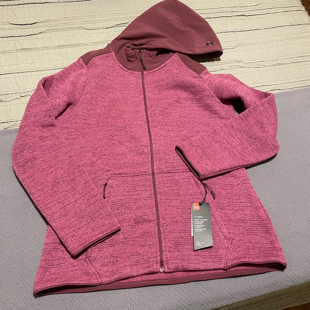 Brand New Under Armour Zip up sweater!